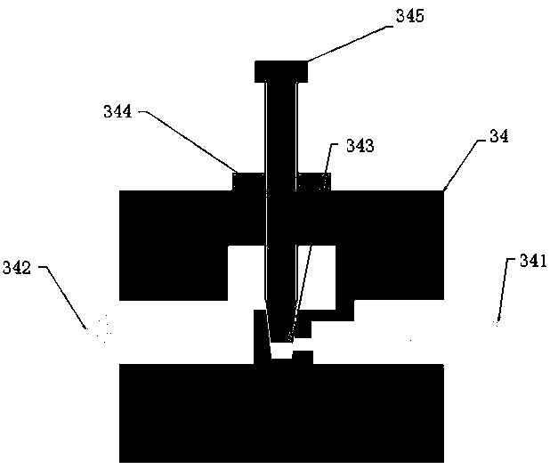 Device and method for remotely controlling gas production rate of coal-bed gas wells