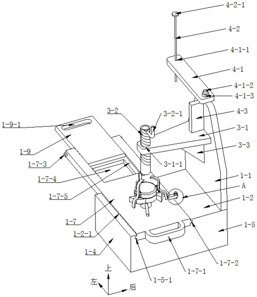 A kind of fruit pitting device