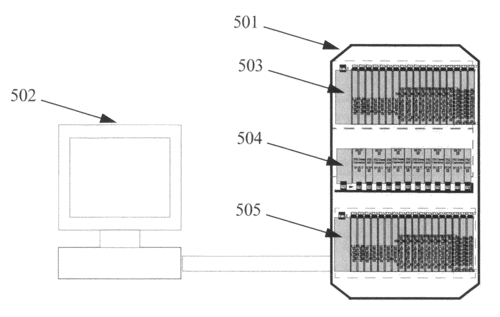 Apparatus for high density low cost automatic test applications