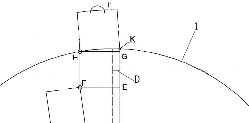 Trackless accurate measurement method for position of contact network suspension point in subway tunnel