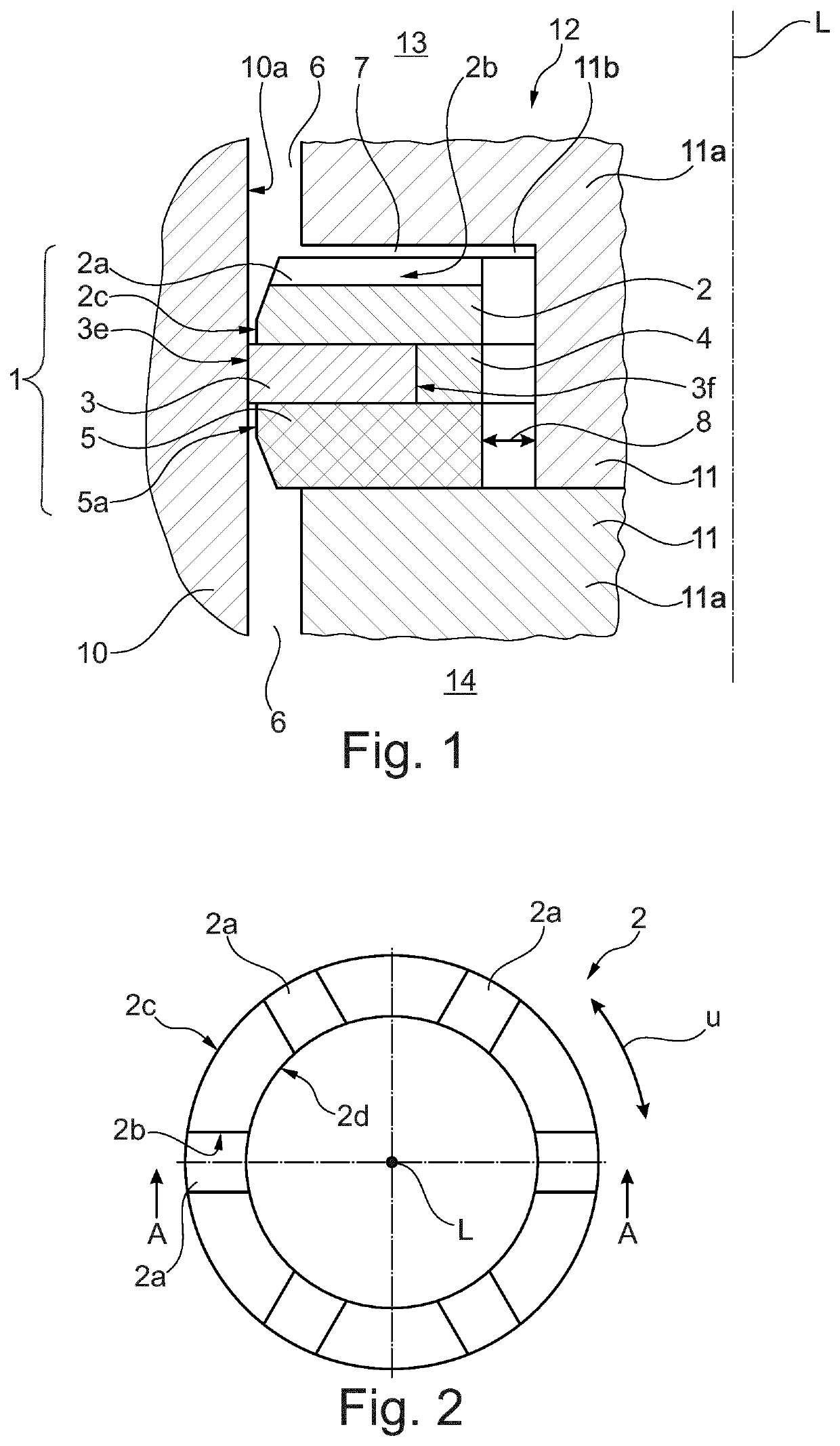 Piston ring for a piston compressor, and piston compressor