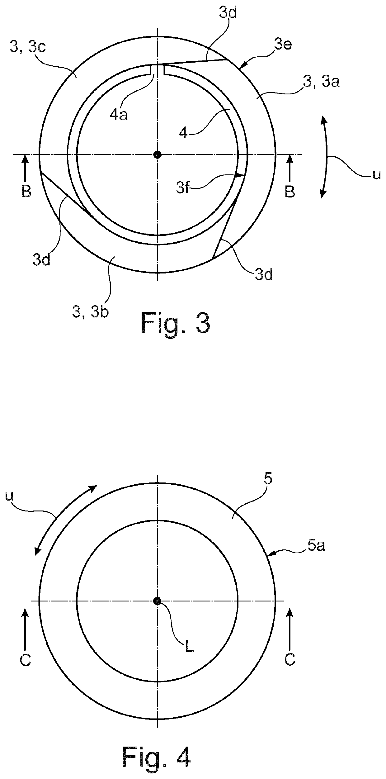 Piston ring for a piston compressor, and piston compressor