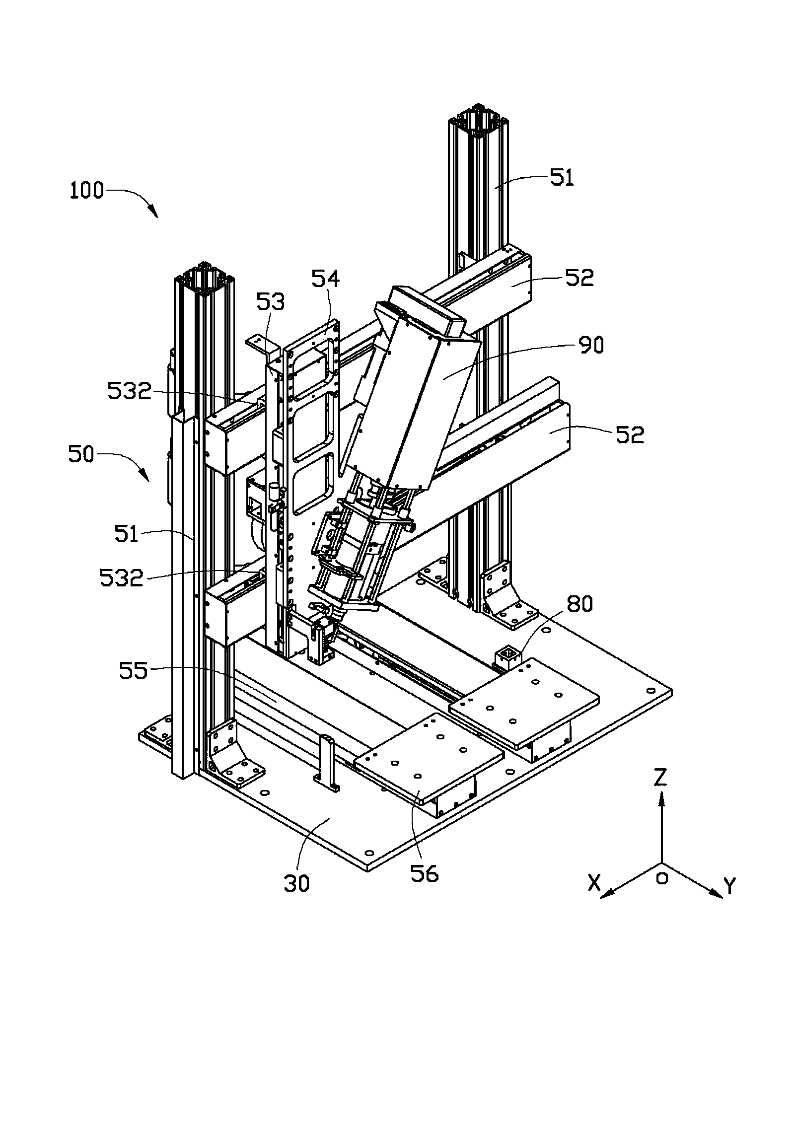 Dispensing machine and method for correcting position of dispensing needle