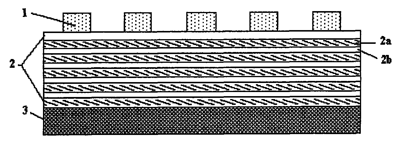 Light trapping structure for thin film solar cell
