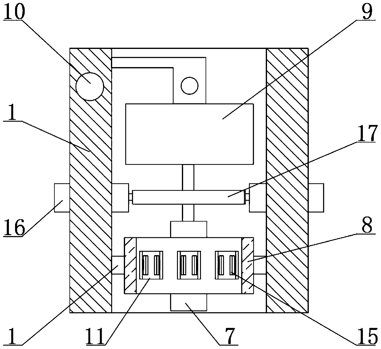 A high-power current stripping tool and its application method