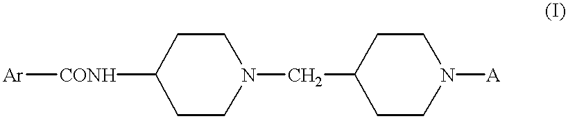 1-[(1-Substituted-4-piperidinyl)methyl]-4-piperidine derivative, process for producing the same, medicinal compositions containing the same and intermediates of these compounds