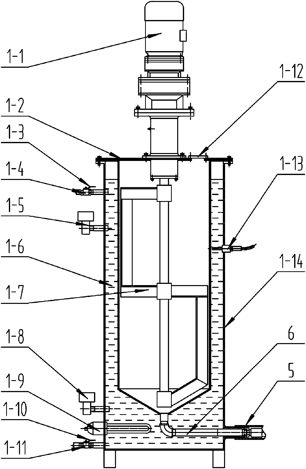 Preparation equipment of paste wax