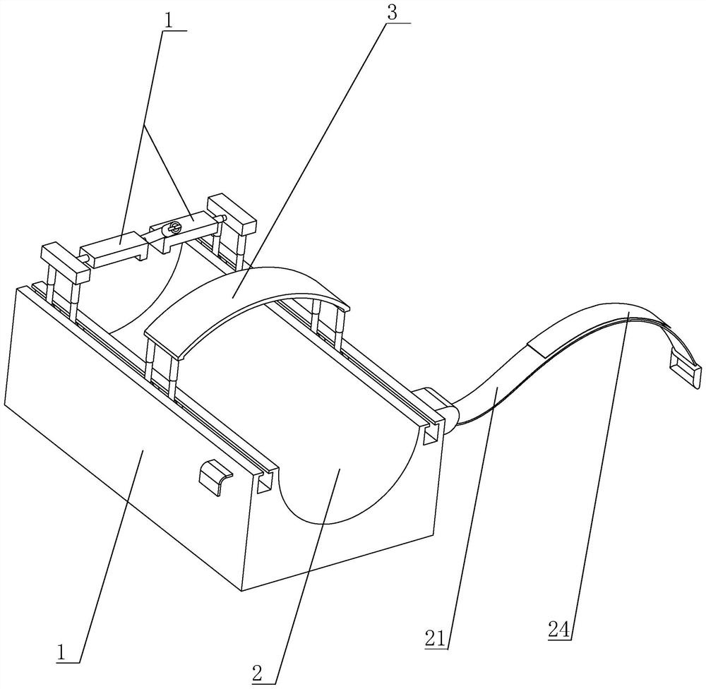 Auxiliary device for coronary angiography