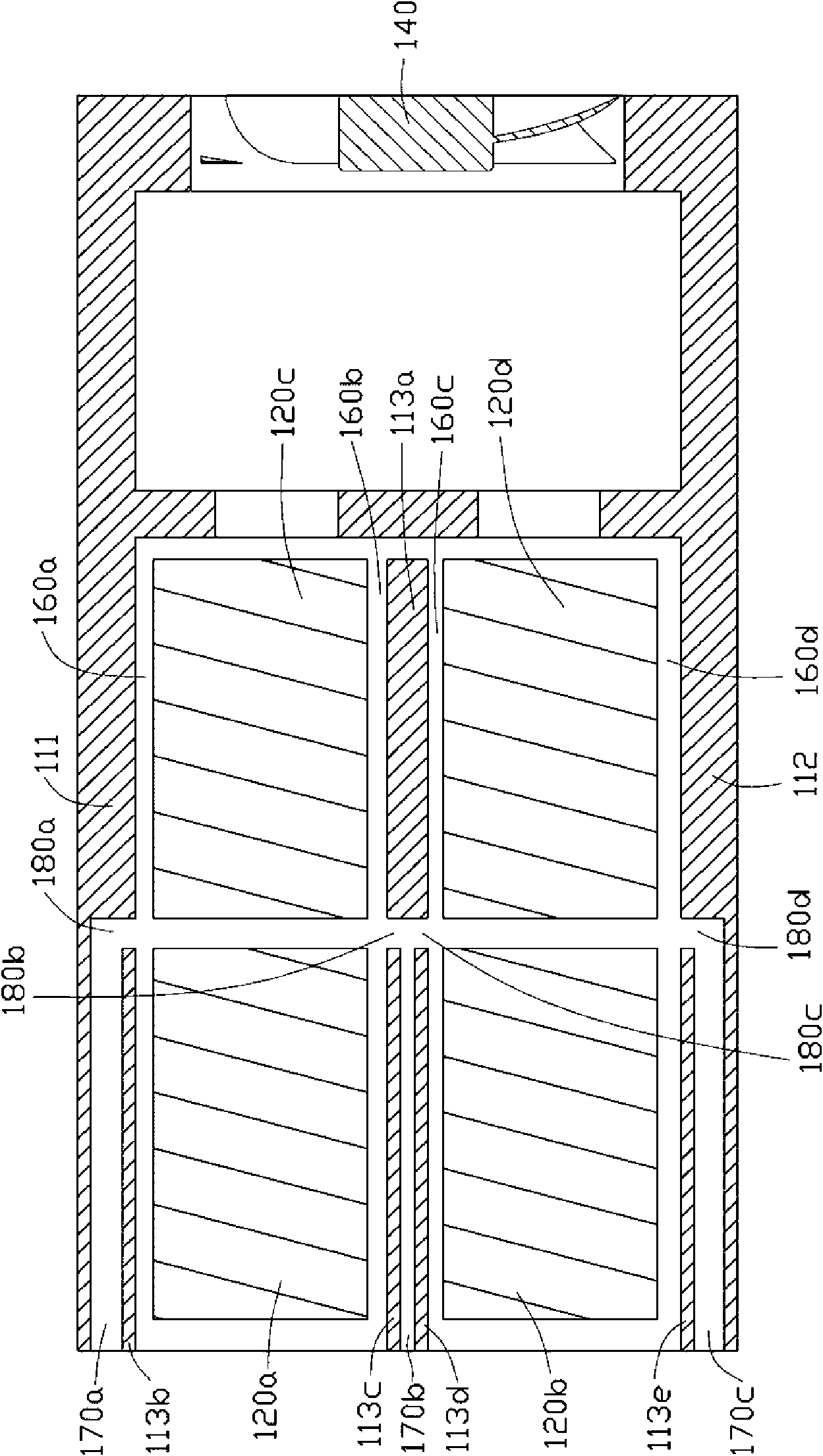 Electronic device and heat radiating system thereof