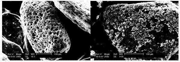 Water-retaining modified active carbon material and preparation method thereof