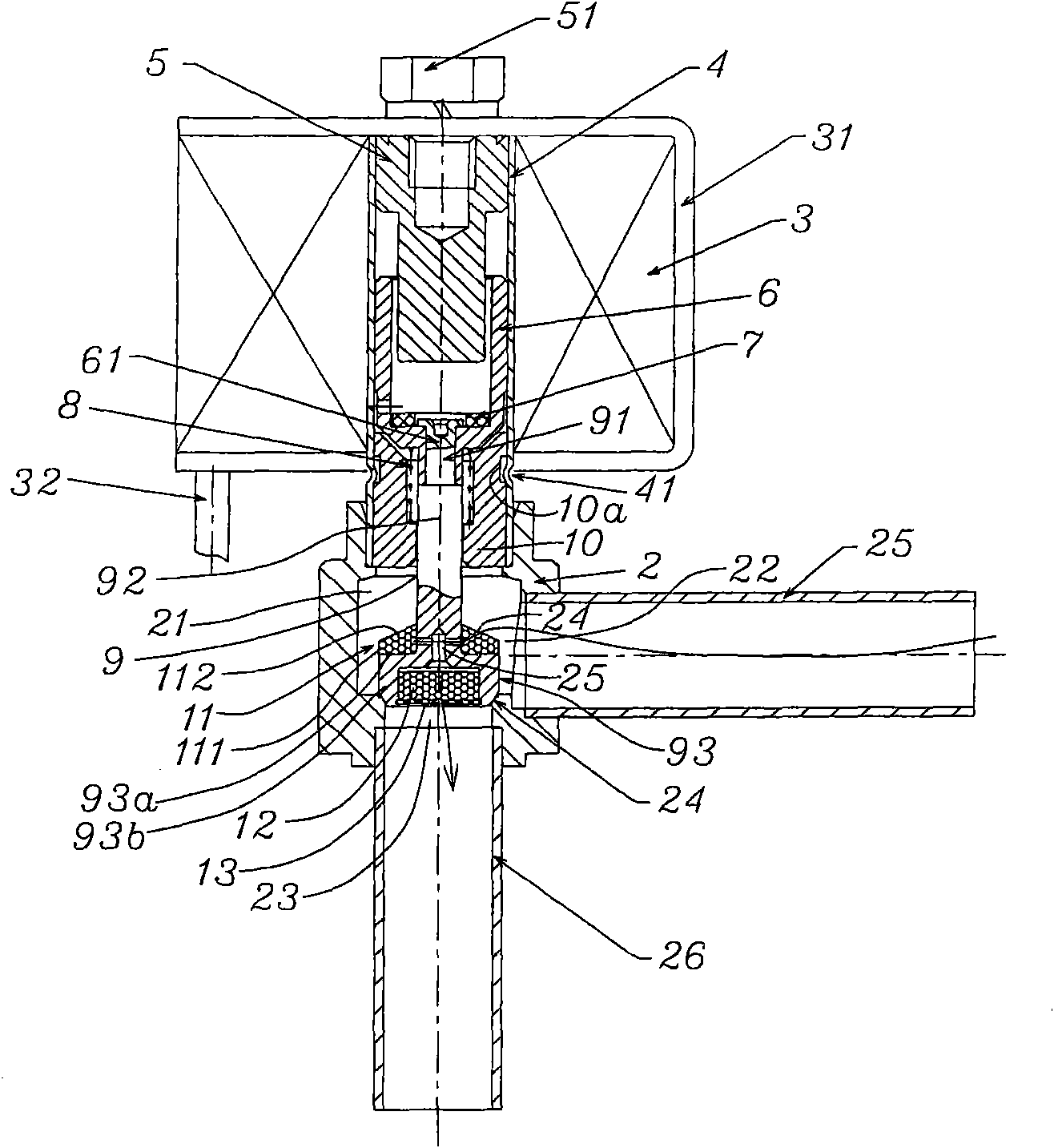 Electromagnetic valve