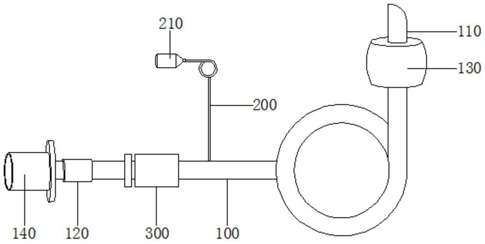 Trachea cannula convenient to tooth combination and fixation