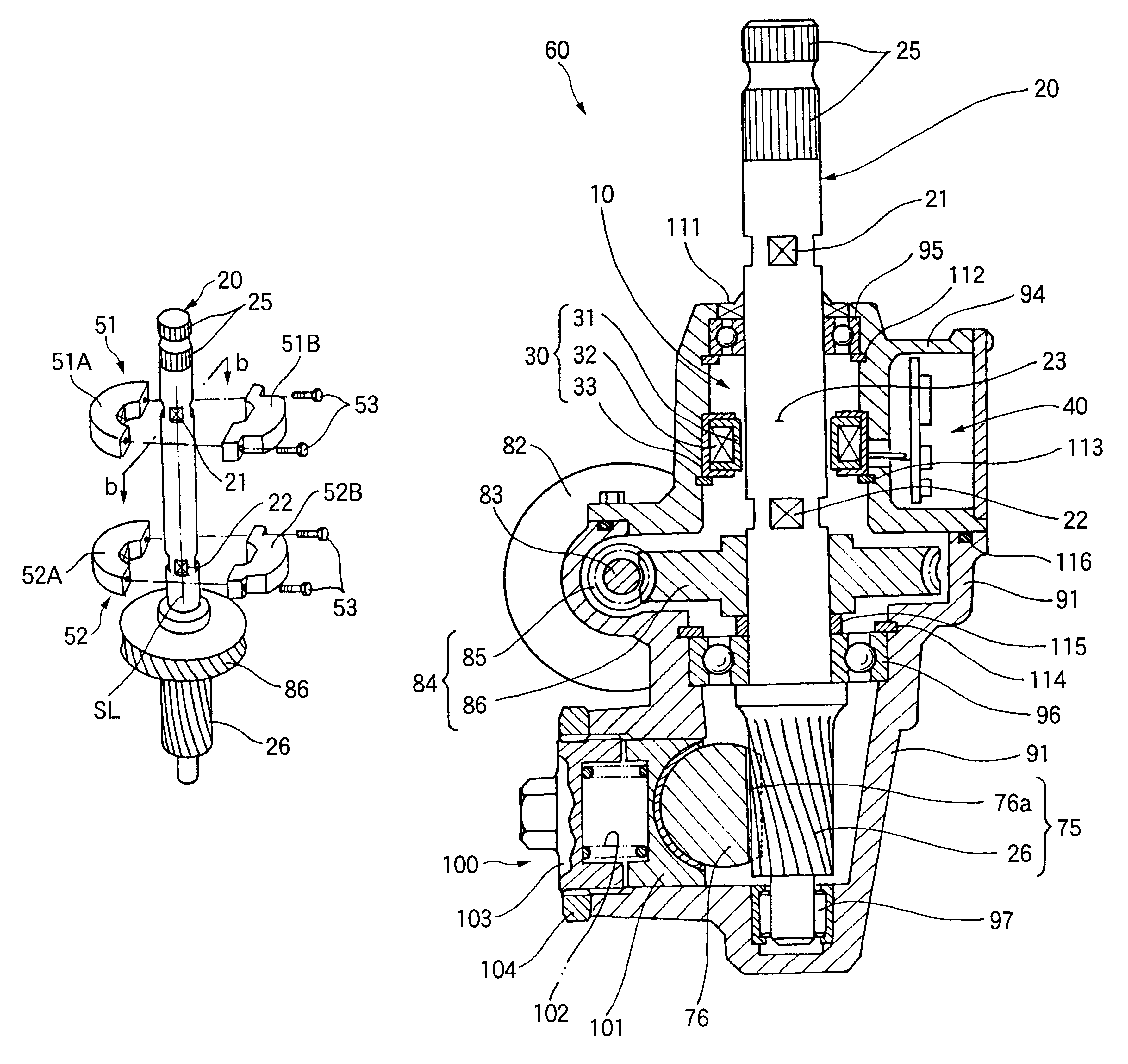 Torque detecting device and electromotive power steering apparatus mounting the torque detecting device thereon