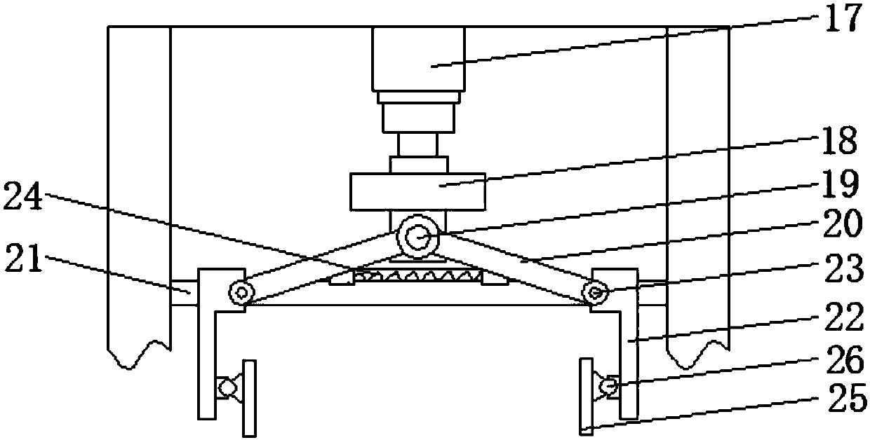 Textile cloth clipping and winding device