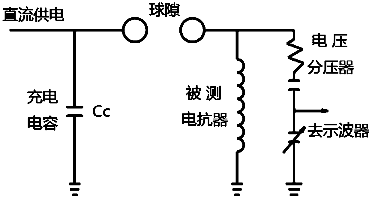 Turn-to-turn overvoltage detection device for dry-type iron core reactor