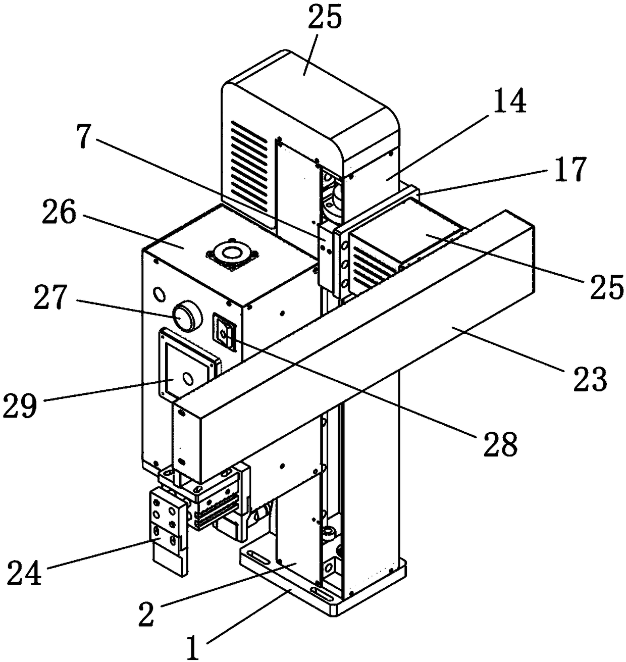 Loading and unloading robot