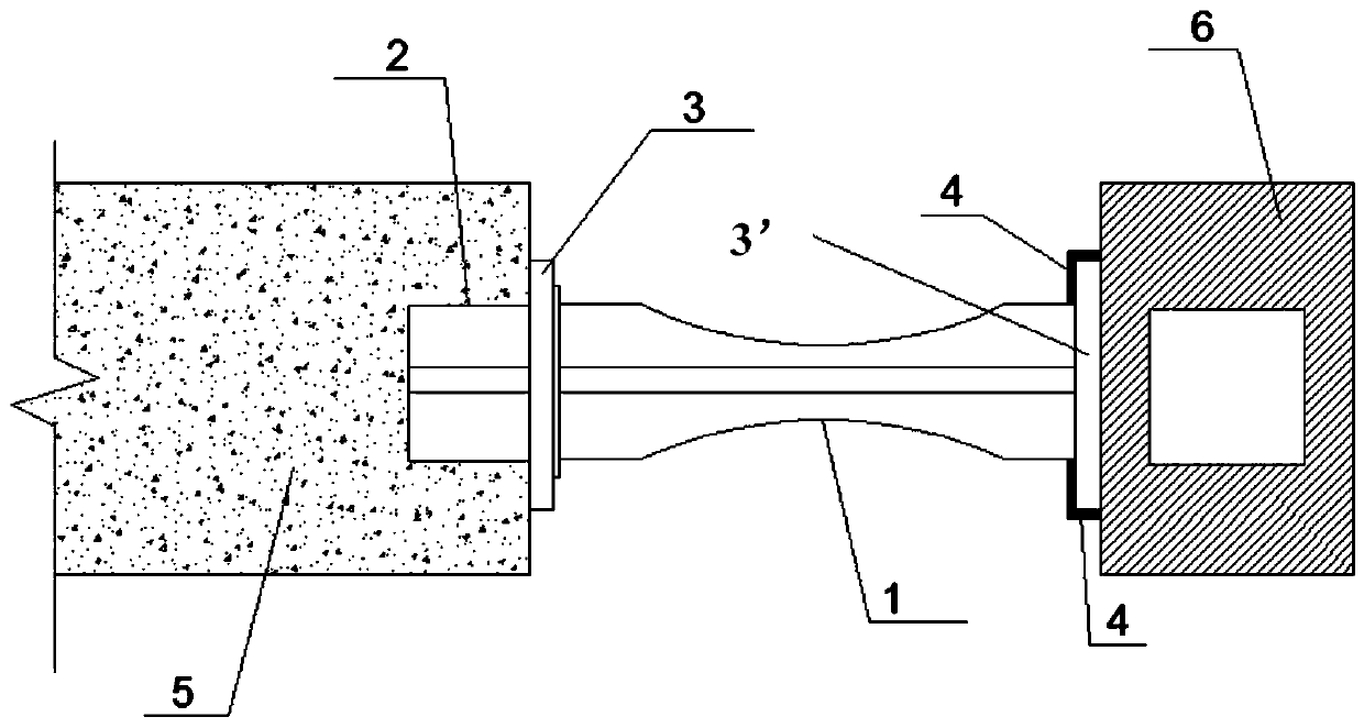 Energy-dissipating connection device for inner partition wall and steel column in prefabricated steel structure residence