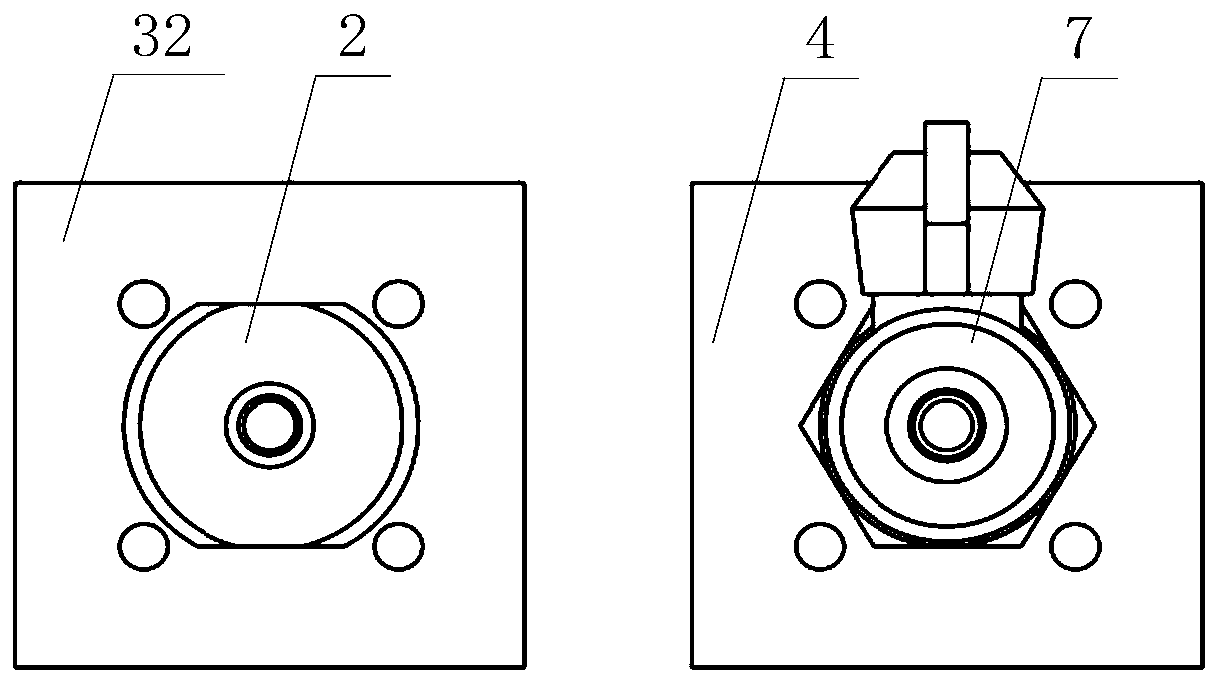 Inflating and deflated device for a thin-walled sealed cylinder