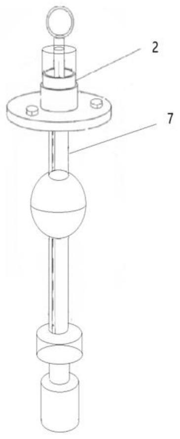 Super-long-range magnetostrictive liquid level meter based on double electronic bins