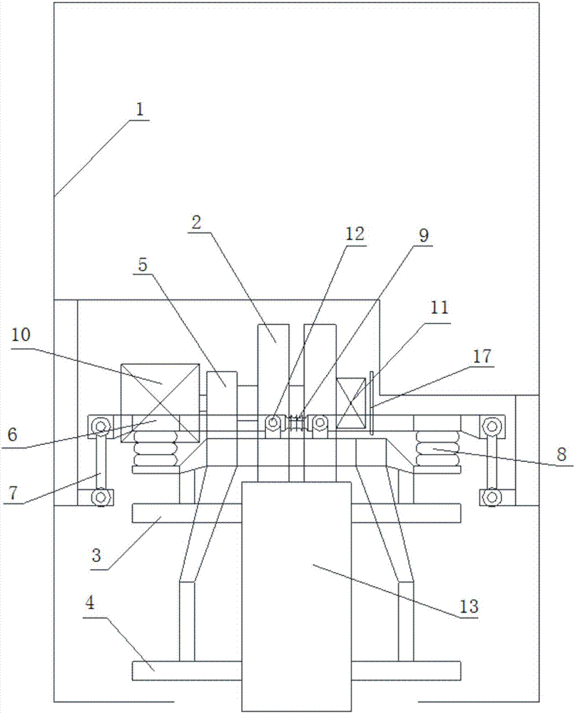 Single-axle bogie of straddled-type single-rail vehicle with rotating arm type swing bolsters