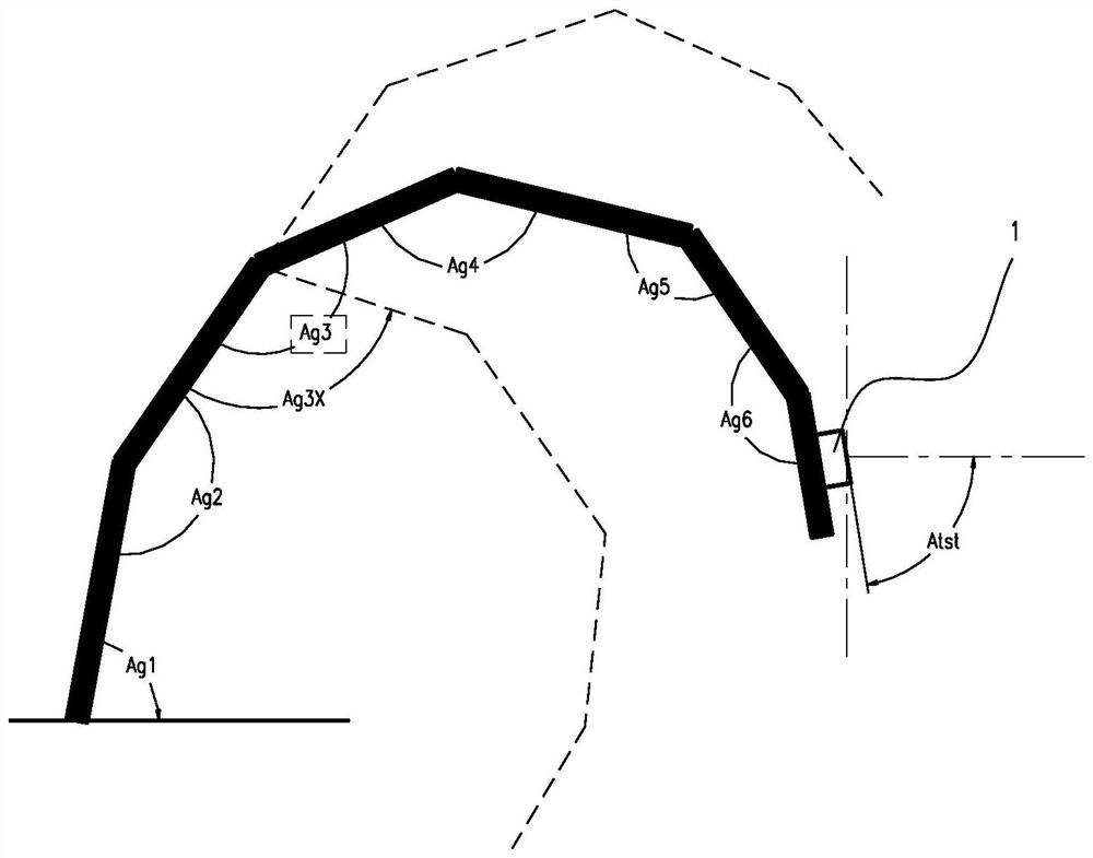 Method and device for determining posture of boom, monitoring method and device and engineering machinery