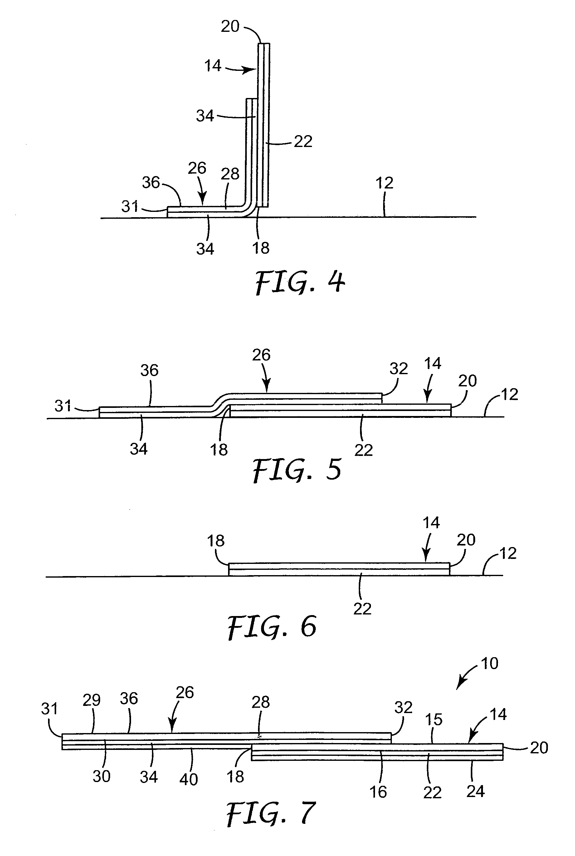 Laminate and method used for applying a design to a substrate