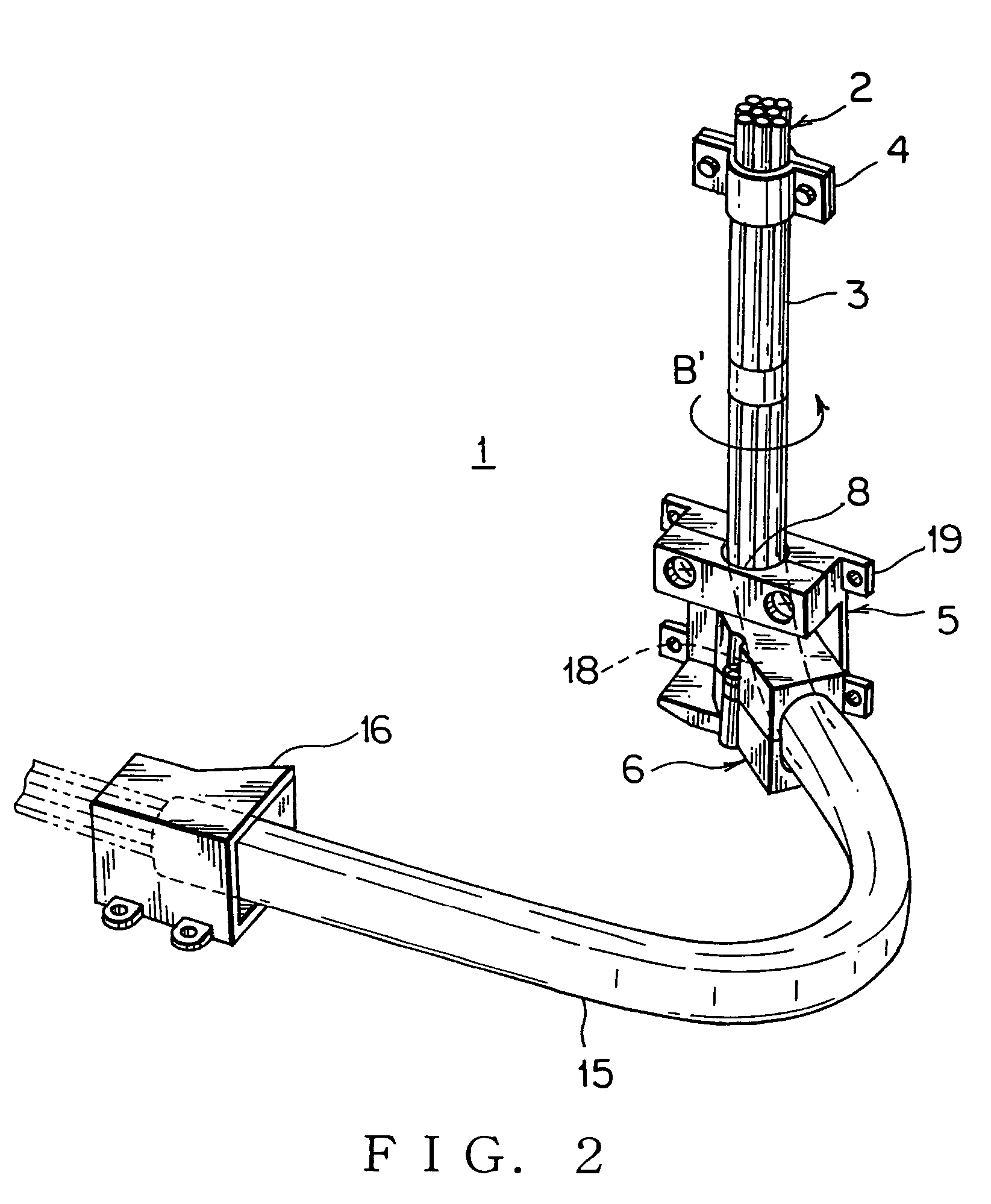 Power supply apparatus for sliding structure
