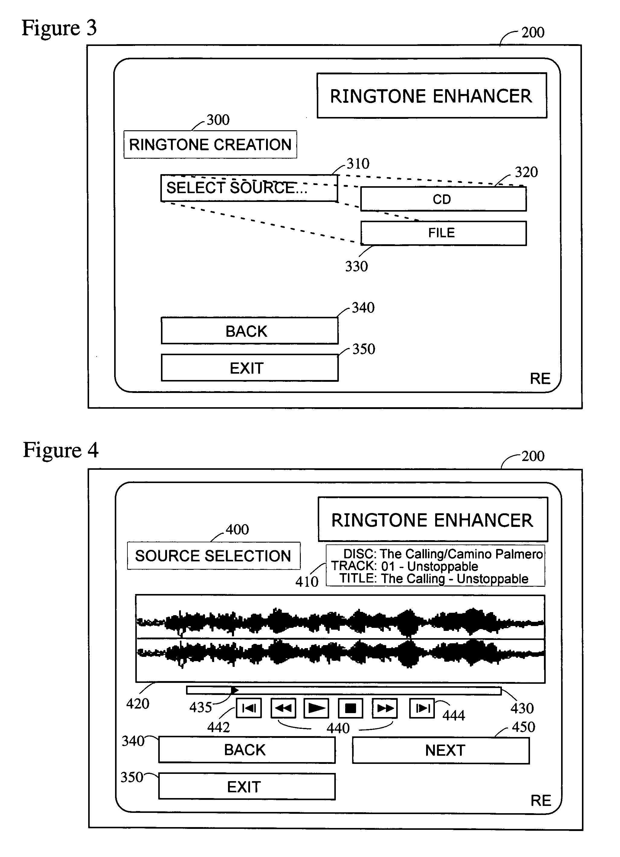 System and method for automatic creation of digitally enhanced ringtones for cellphones