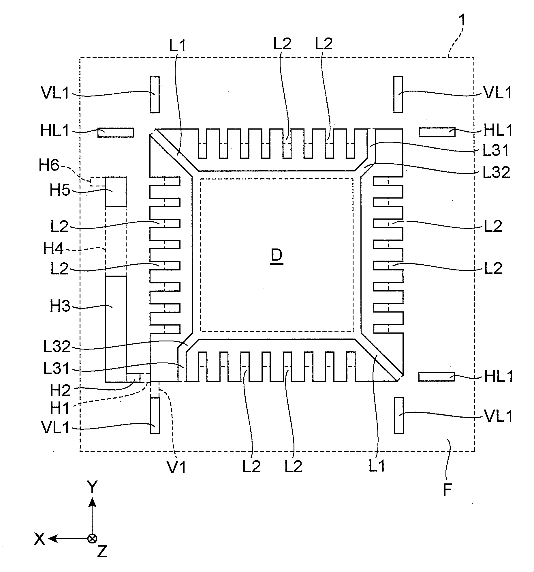 Lead frame, resin package, semiconductor device and resin package manufacturing method