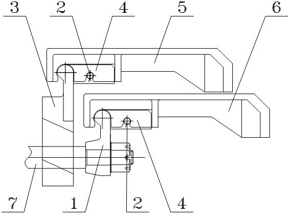 Wear-resistant reciprocating grate support structure