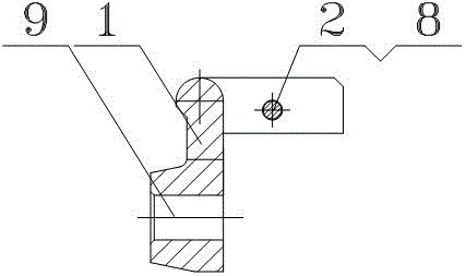 Wear-resistant reciprocating grate support structure