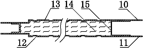 Device for fastening molding of bottom and face plates and side plates for sandwich plates