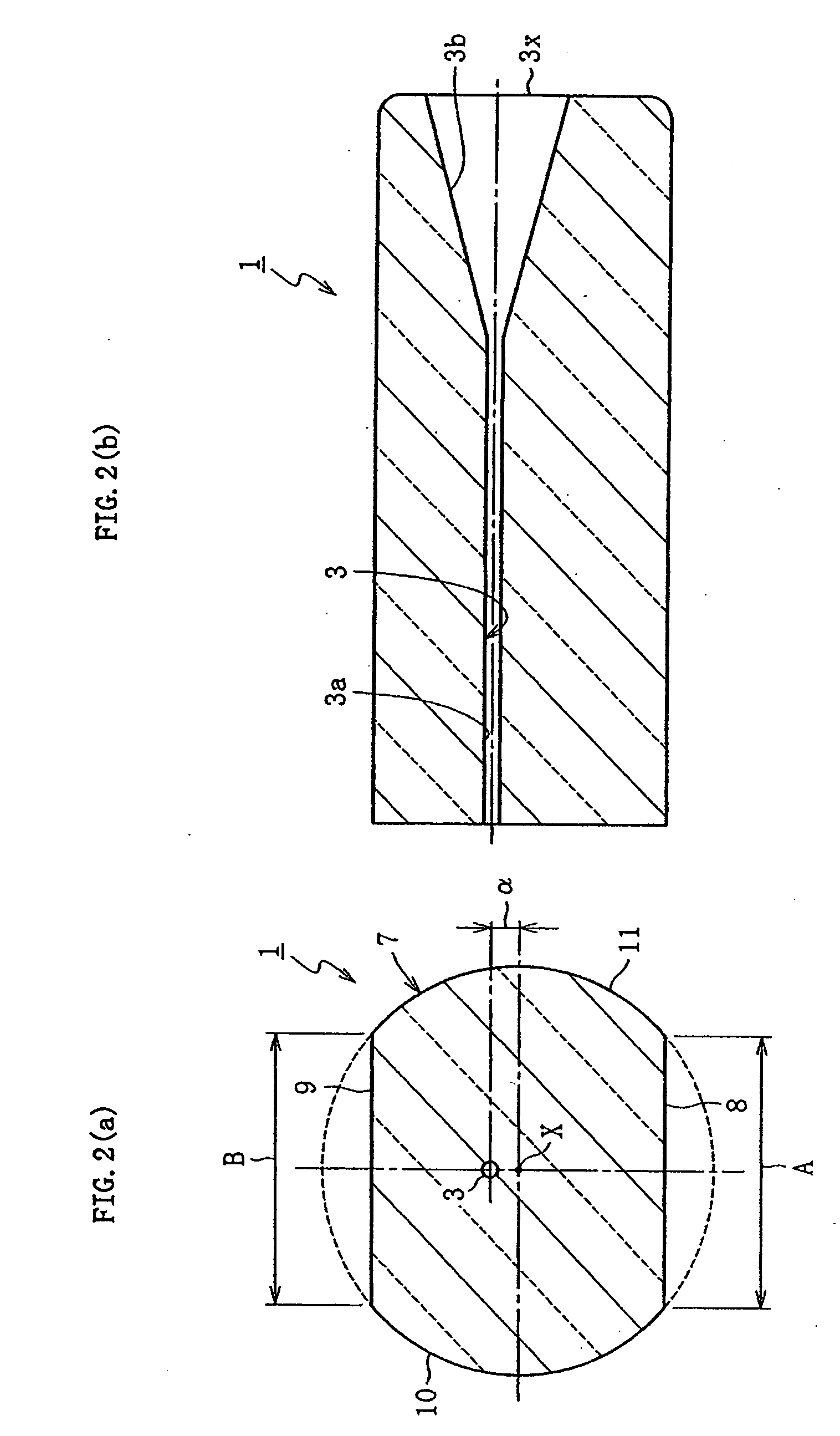 Capillary tube for holding optical fiber and connecting structure for optical component