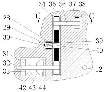 Circulating heat dissipation device for outdoor communication cabinet