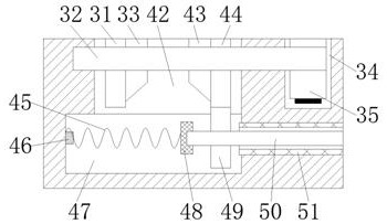 Circulating heat dissipation device for outdoor communication cabinet