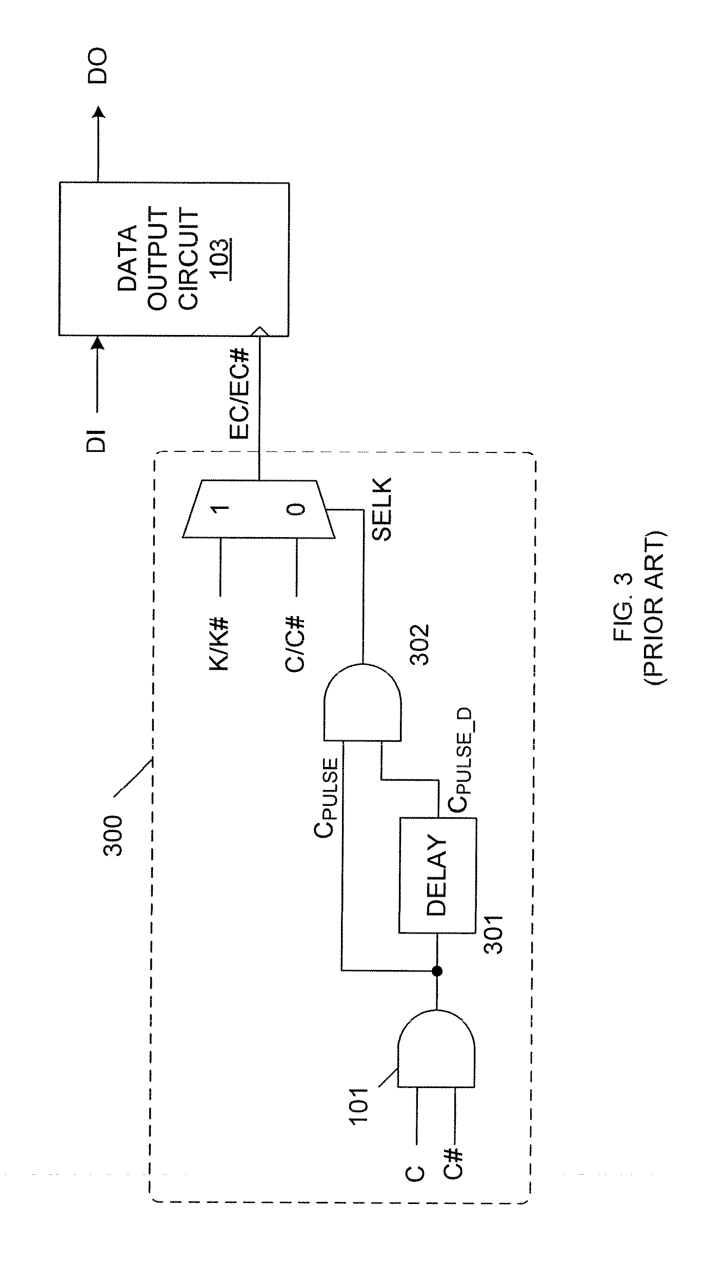 Data Output Clock Selection Circuit For Quad-Data Rate Interface