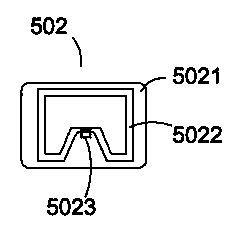 Method and equipment for manufacturing separated type RFID (radiofrequency identification) tags for antennas