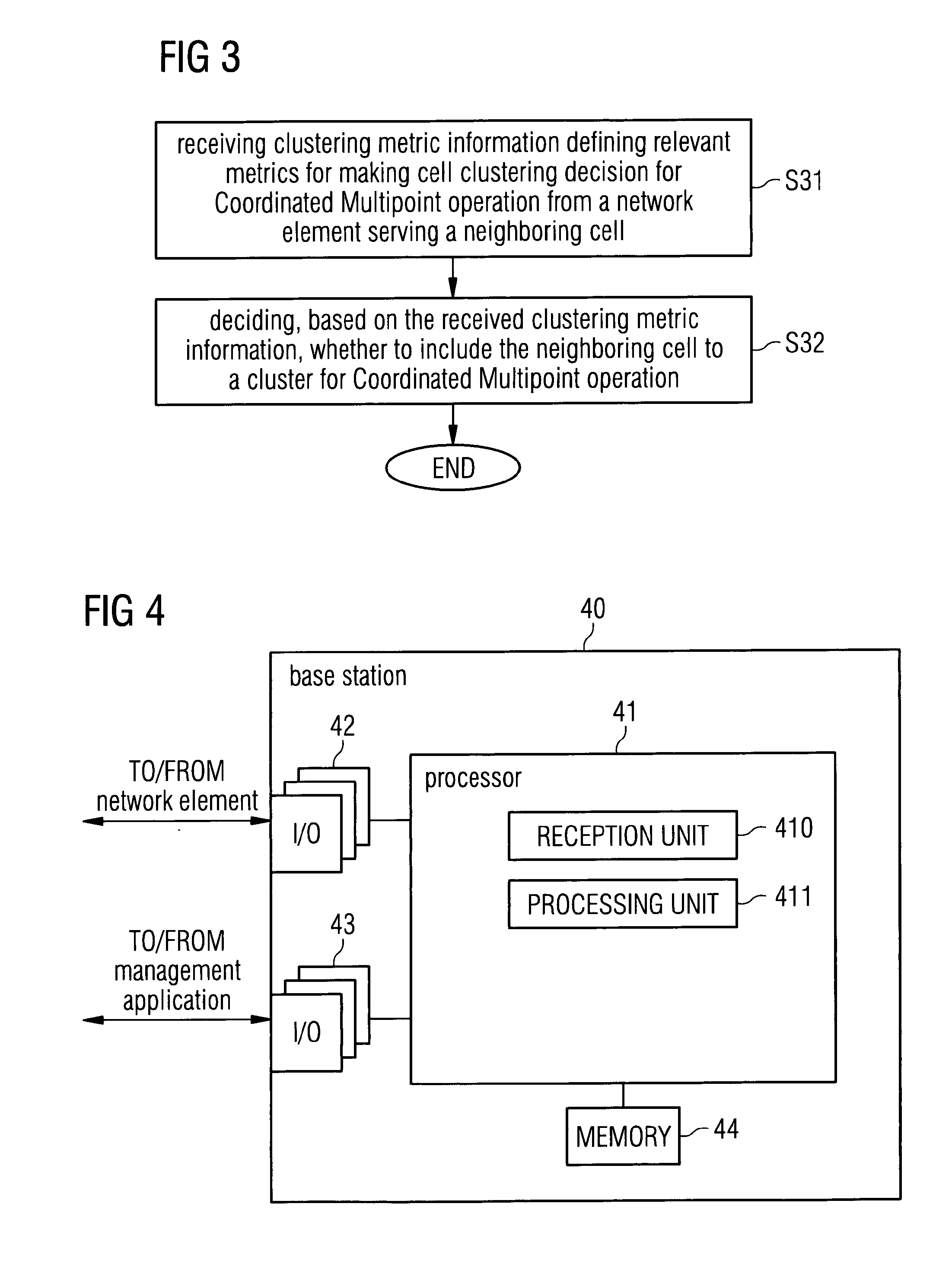 Dynamic cell clustering for coordinated multipoint operation