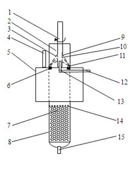 Novel integrated oil-water separation device