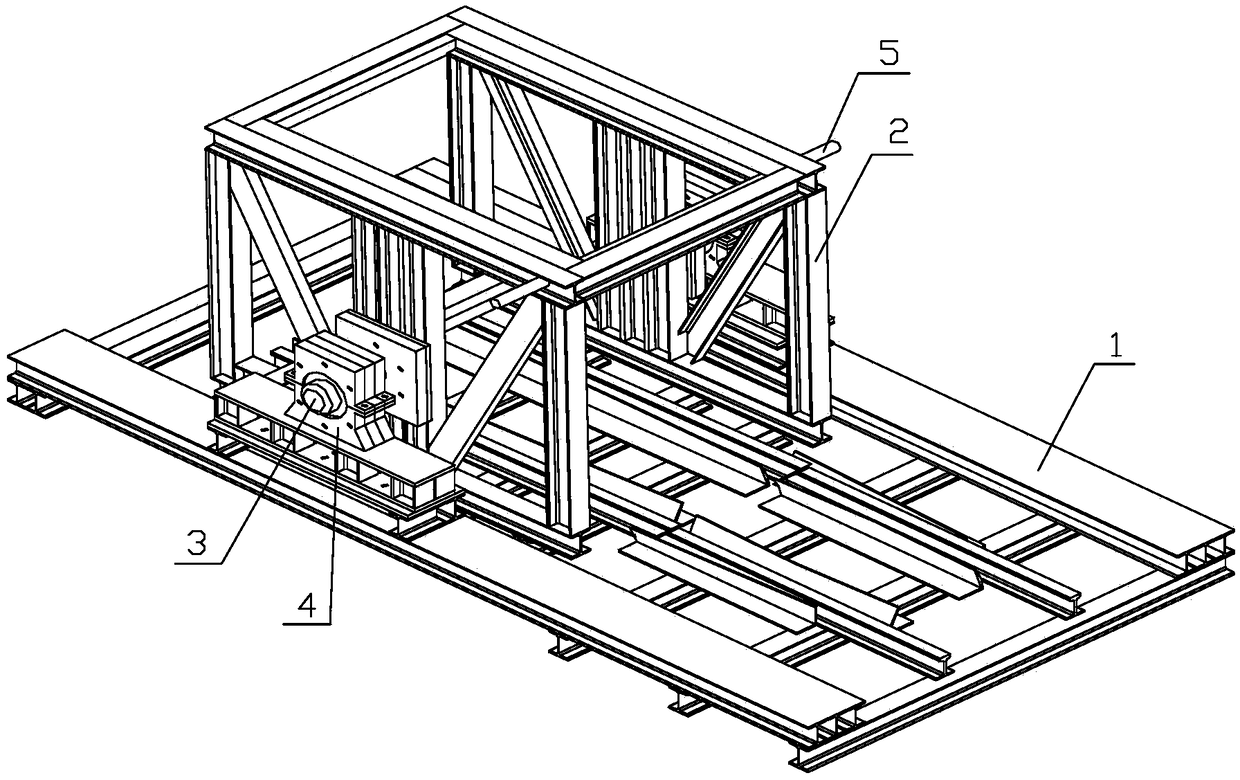 Forward tilting self-unloading-type car dumper