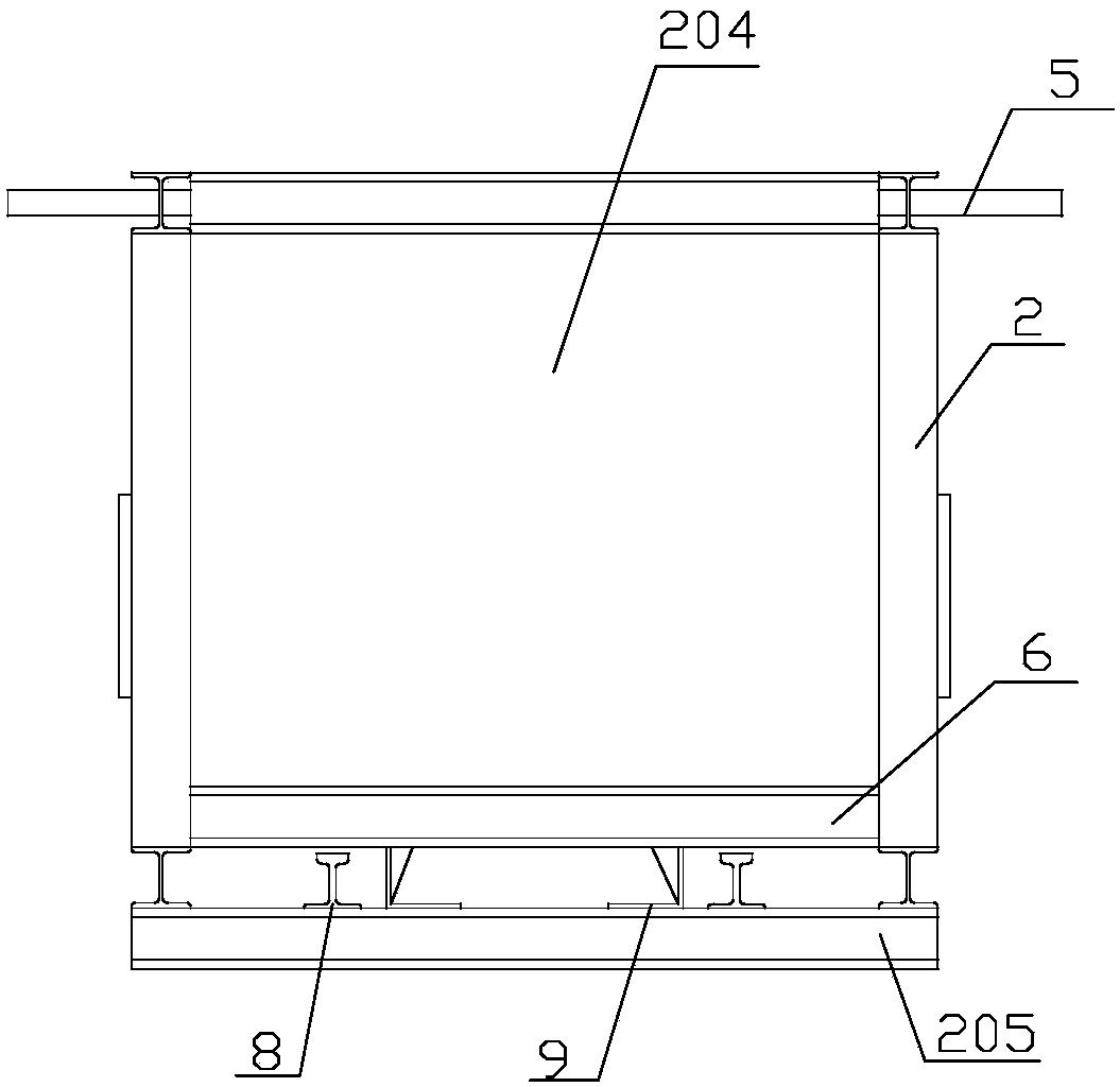 Forward tilting self-unloading-type car dumper