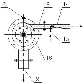 A wet orifice eddy current collection and control device and method