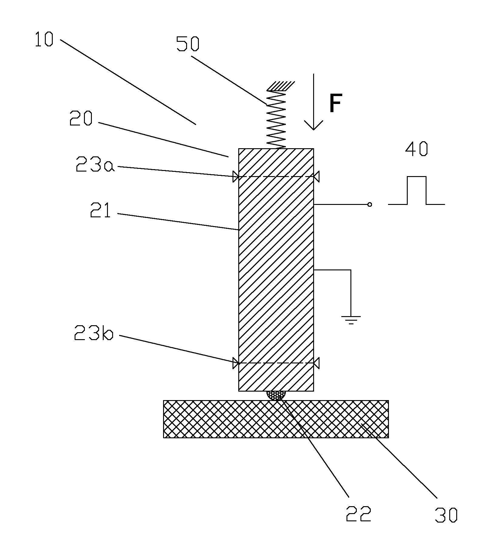 Miniature two-degrees-of-freedom plane motion piezoelectric motor