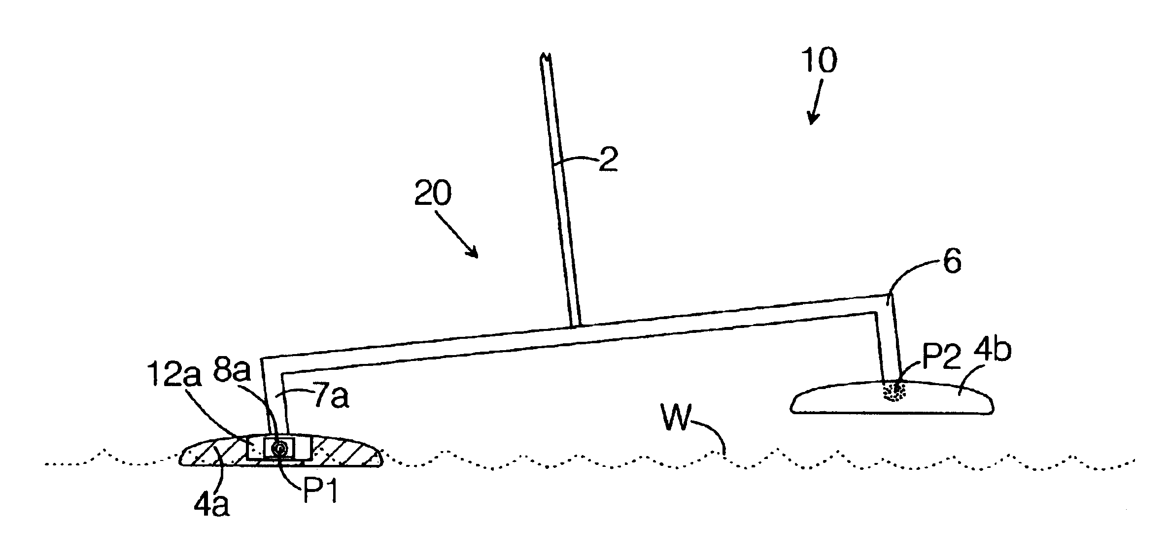 Articulated multi-hull water craft