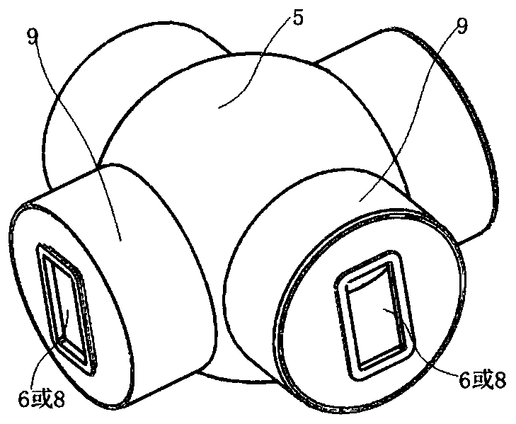 Transition system matched with pressurized oxygen-supplementing living space in high-altitude area and using method thereof