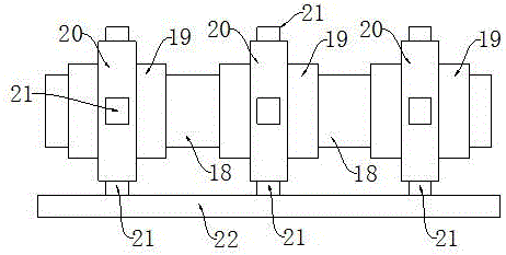 Data cable provided with multi-point fixing structure