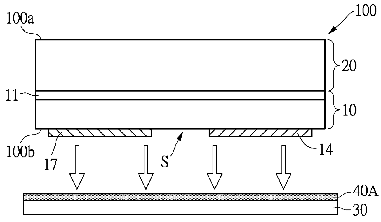 Light emitting diode structure, light emitting diode device and the manufacturing method thereof