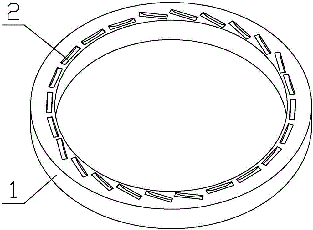 Nail board provided with nail pushing grooves in hybridized distribution for foreskin shaping and incising stitching instrument