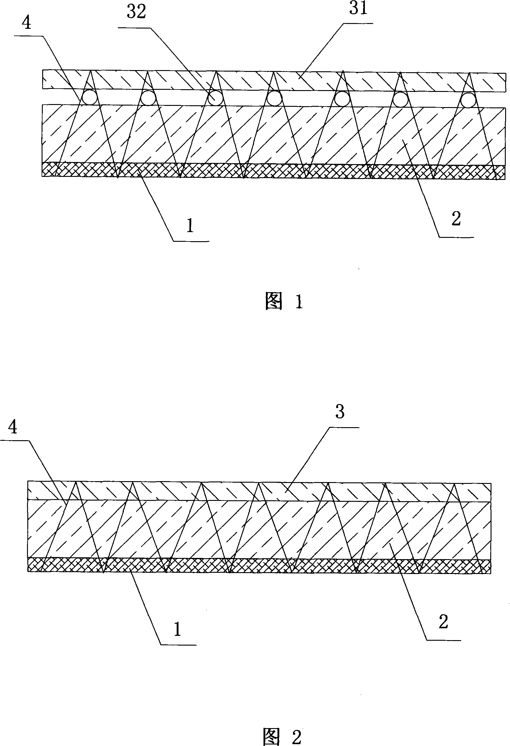 Fibre layered article composite product and production method thereof