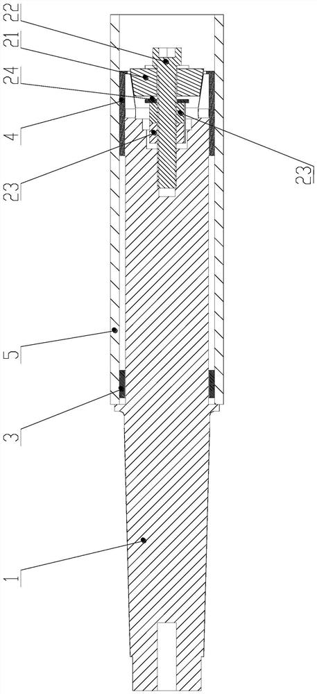 Novel hydraulic cylinder barrel machining and positioning tool